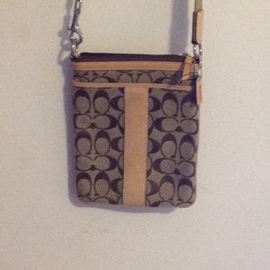 Coach Tan Small Crossbody